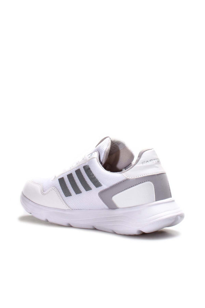 FST Unisex SPORTS SHOE Shoe 930XAF044 White Silver - Beaumont