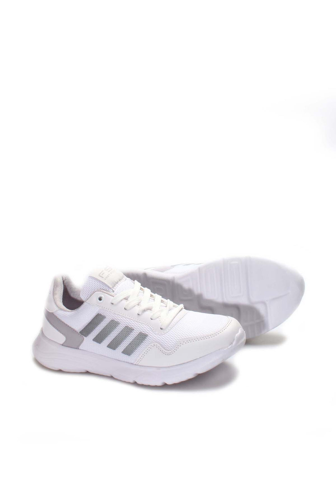 FST Unisex SPORTS SHOE Shoe 930XAF044 White Silver - Beaumont