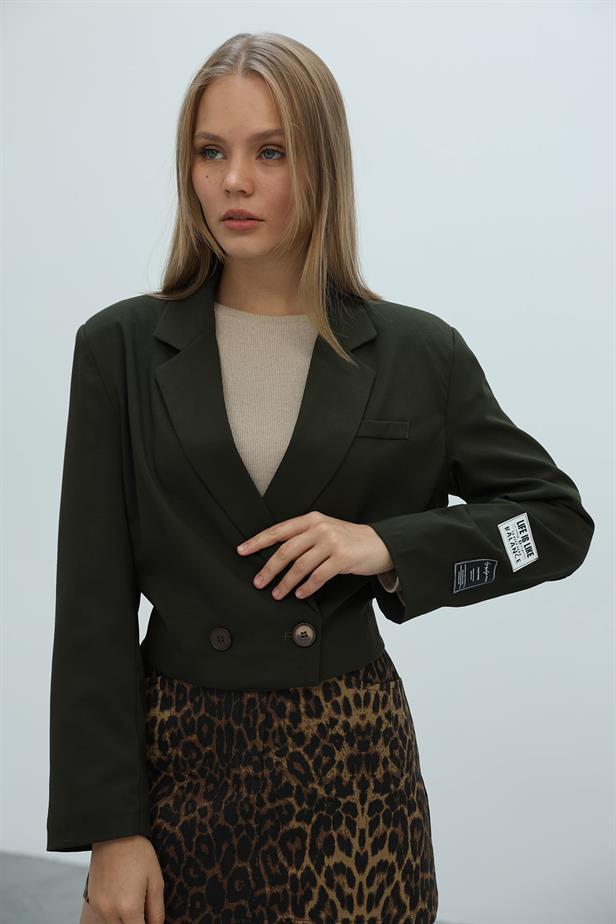 RYN Belted Jacket - Khaki - Odivelas