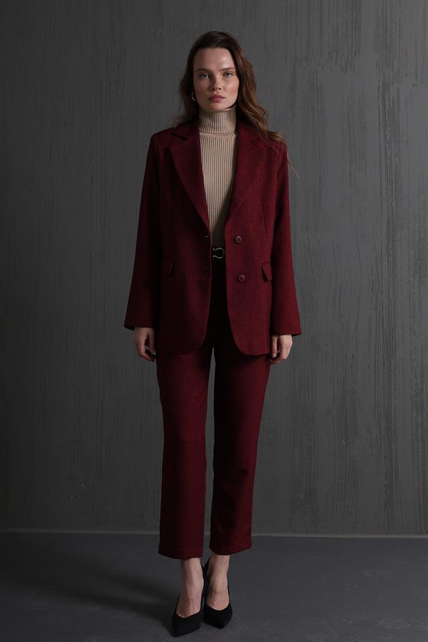 RYN Pocket Flap Jacket - Burgundy - Markham