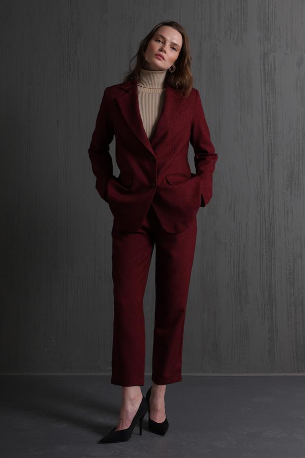 RYN Pocket Flap Jacket - Burgundy - Markham