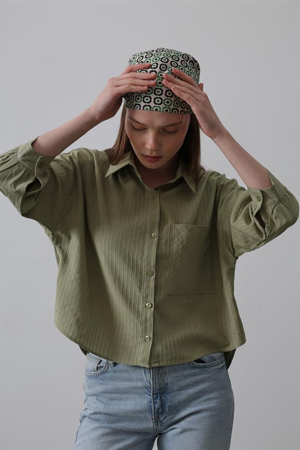 RYN Pocket Short Sleeve Shirt - Khaki - Albacete