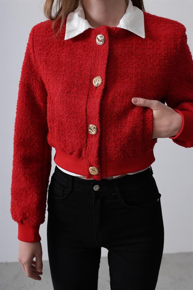 RYN Chanel Jacket - Red - Toms River