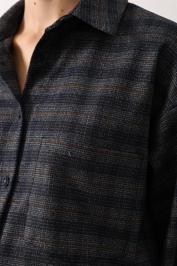 RYN ECOSELİ OVERSIZE SHIRT - Navy - Jacksonville