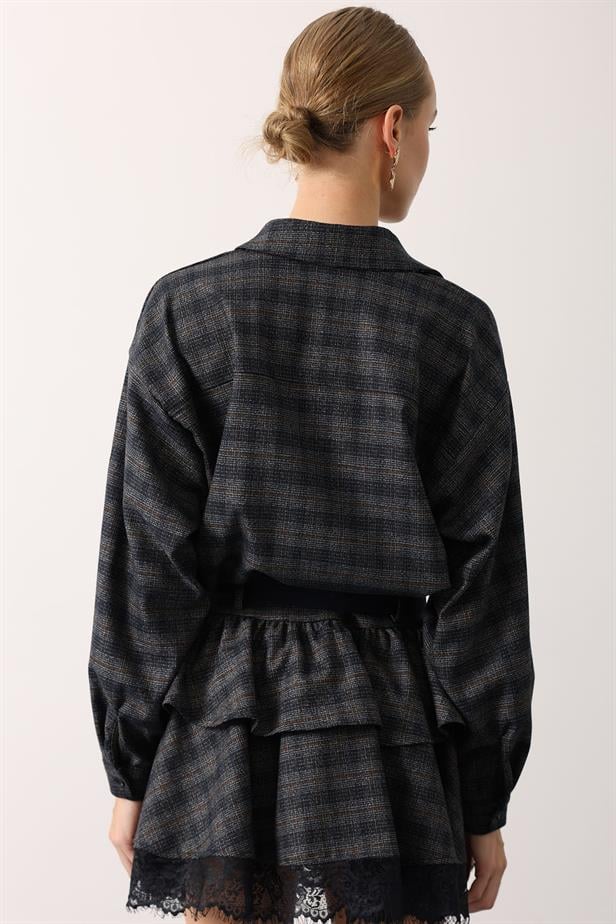 RYN ECOSELİ OVERSIZE SHIRT - Navy - Jacksonville