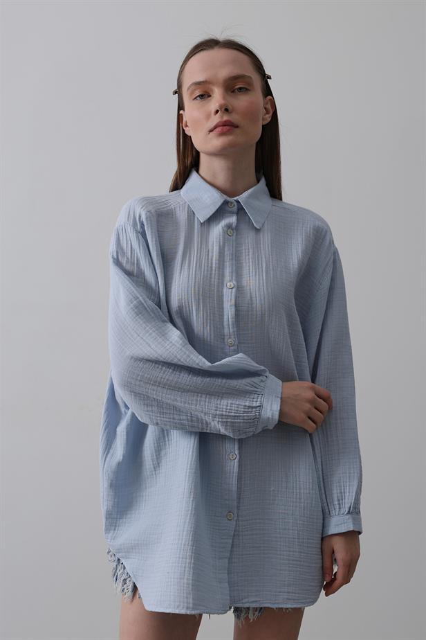 RYN Shirt - Baby Blue - Smyrna