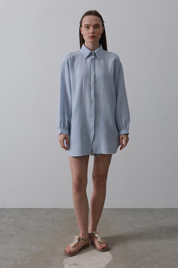 RYN Shirt - Baby Blue - Smyrna