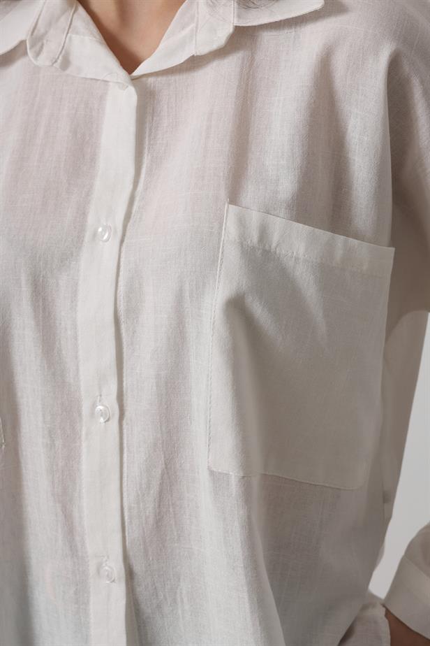 RYN SHIRT - White - Corona