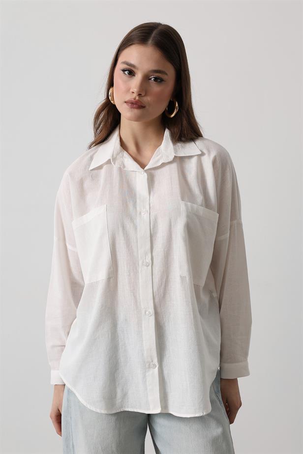 RYN SHIRT - White - Corona