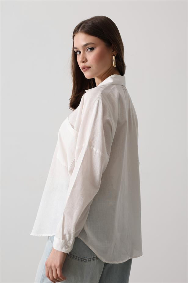 RYN SHIRT - White - Corona
