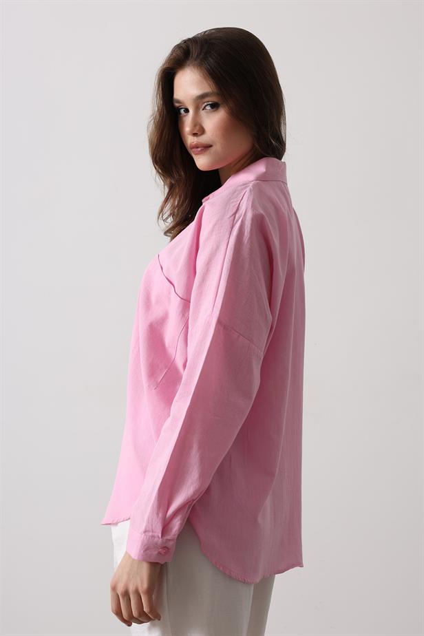 RYN SHIRT - Candy Pink - Halle