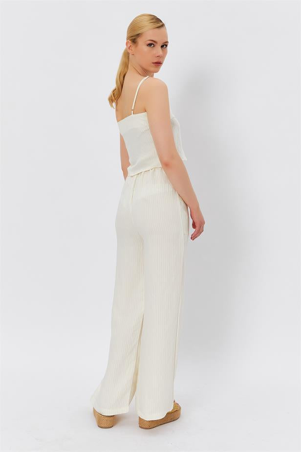 RYN String Strap Blouse - ECRU - Acton