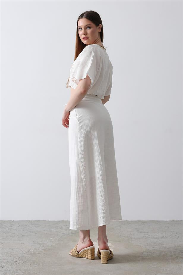 RYN Oyster Muslim Set - Ecru - Baia Mare