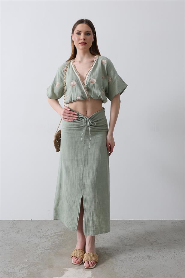 RYN Oyster Muslim Suit - Khaki - Wiesbaden