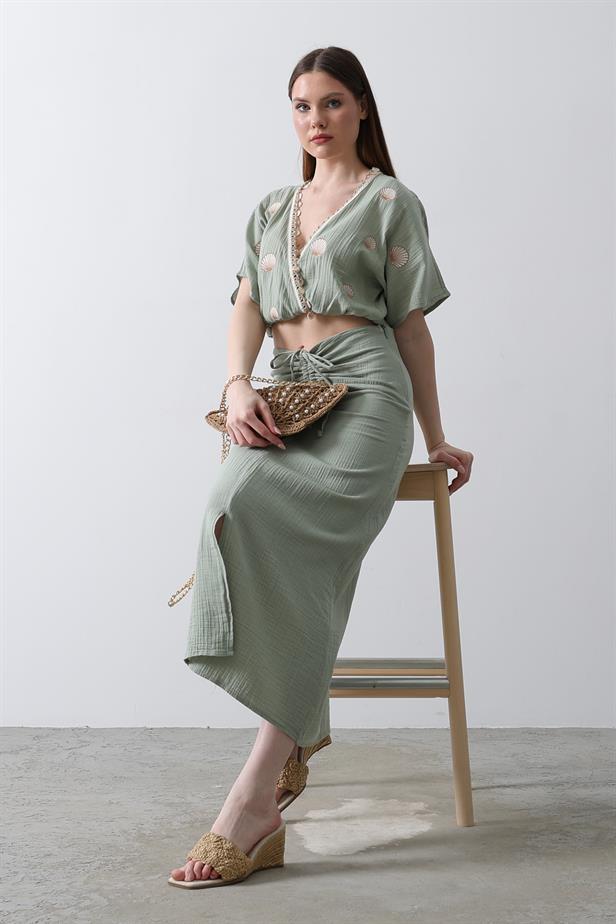 RYN Oyster Muslim Suit - Khaki - Wiesbaden