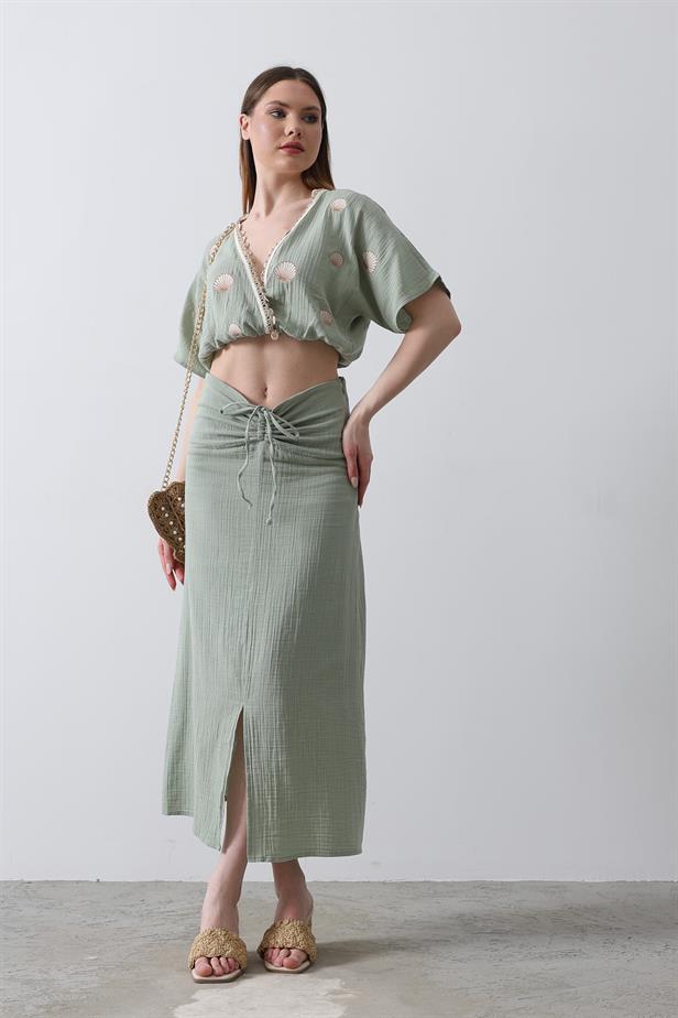 RYN Oyster Muslim Suit - Khaki - Wiesbaden