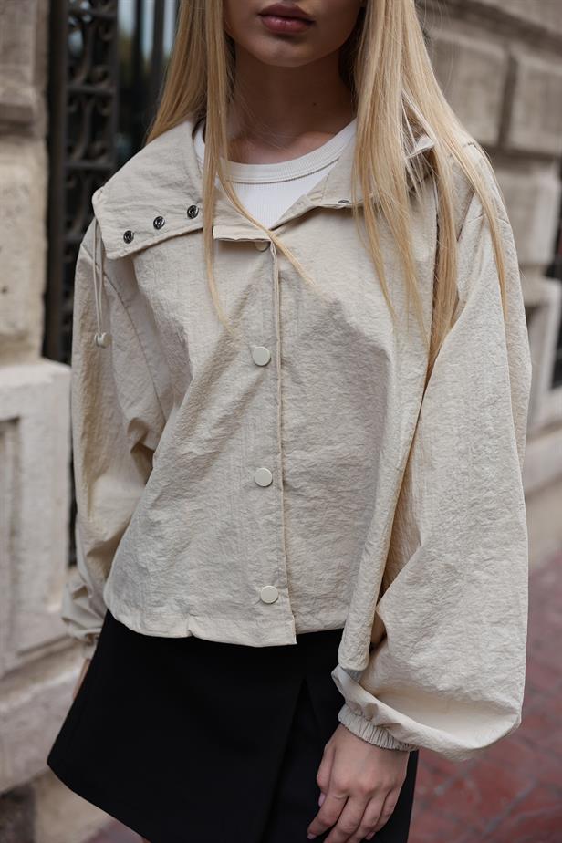 RYN Hooded Jacket - Stone - Zacatecas