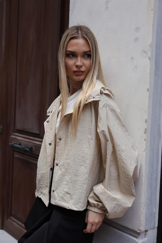 RYN Hooded Jacket - Stone - Zacatecas