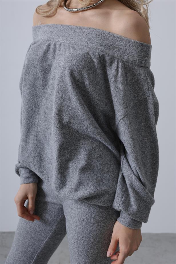 RYN Foldable Knit Set - Gray - Madrid