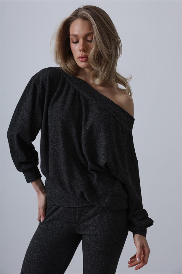 RYN Foldable Knit Set - Black - Segrate