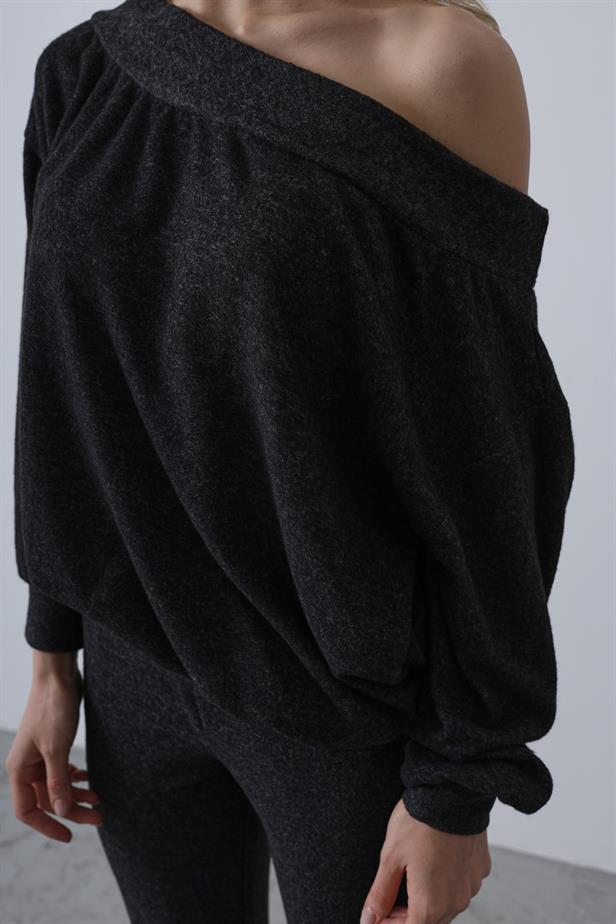 RYN Foldable Knit Set - Black - Segrate