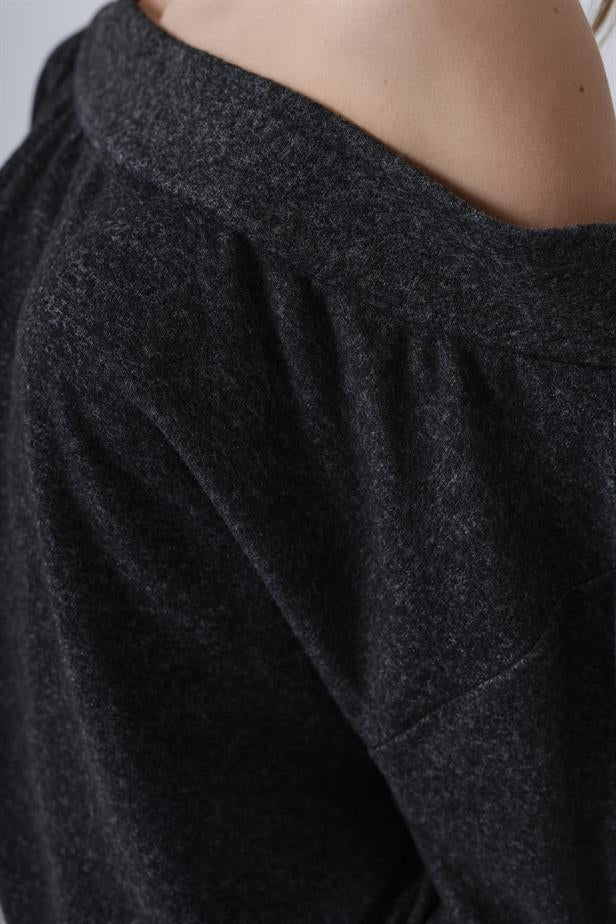 RYN Foldable Knit Set - Black - Segrate