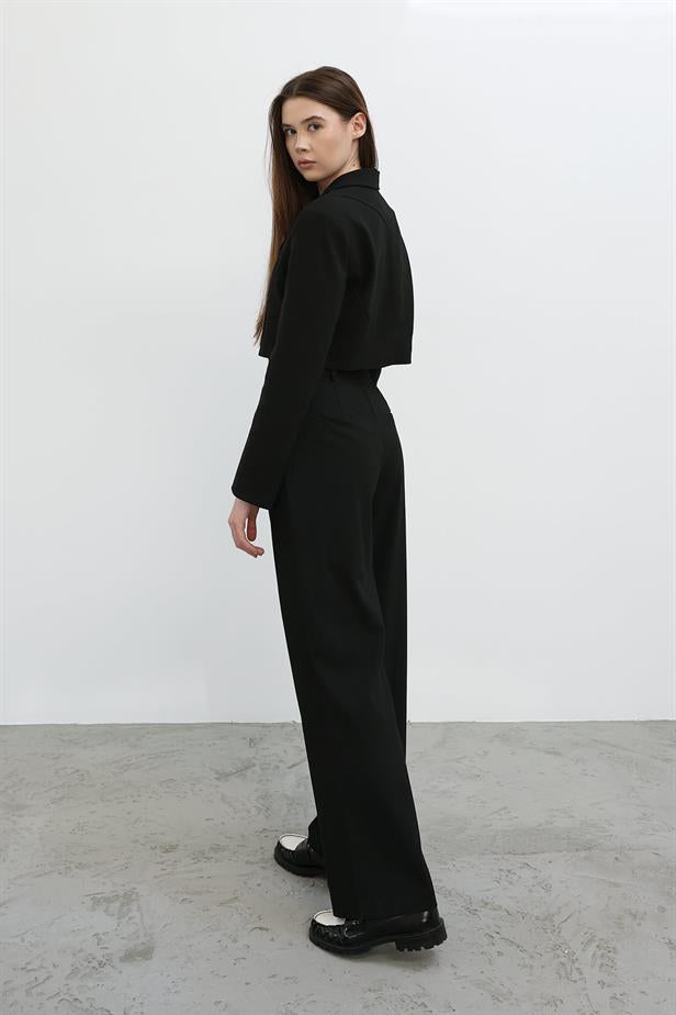 RYN Short Jacket Suit - Black - Beverwijk