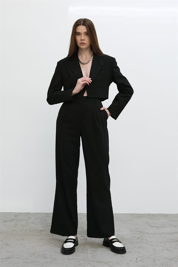 RYN Short Jacket Suit - Black - Beverwijk
