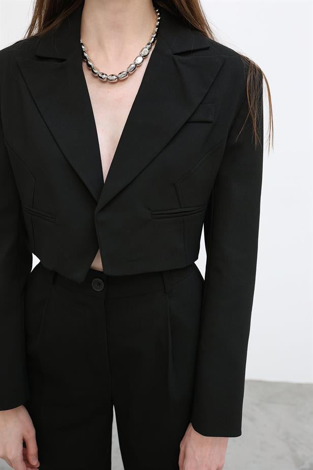 RYN Short Jacket Suit - Black - Beverwijk