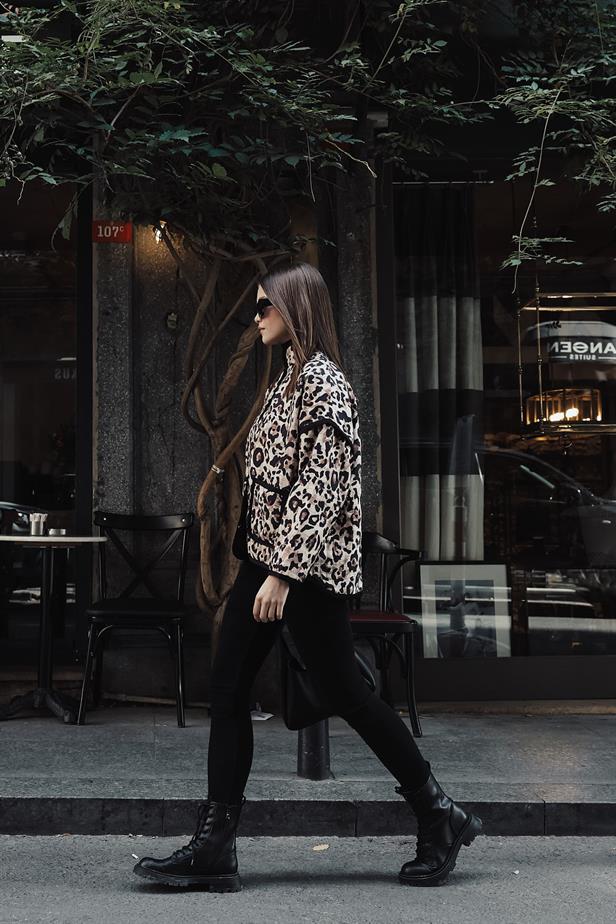 RYN Leopard Quilted Jacket - Leopard - Franklin