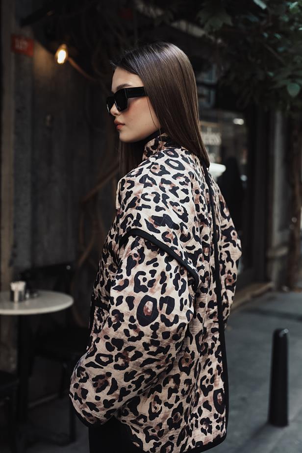 RYN Leopard Quilted Jacket - Leopard - Franklin