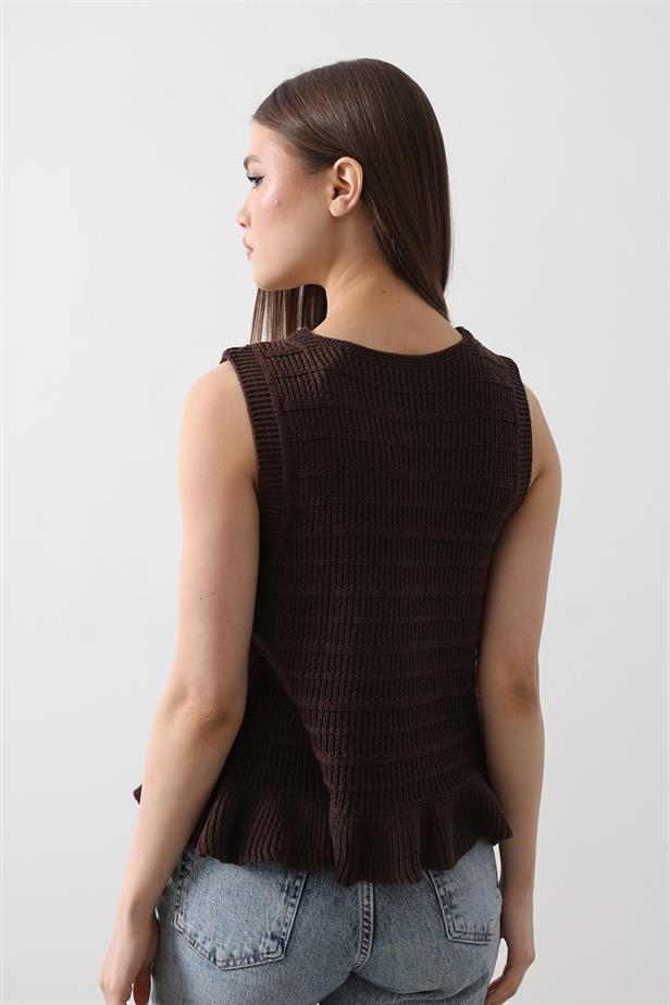 RYN sweater - Coffee - Playa del Carmen