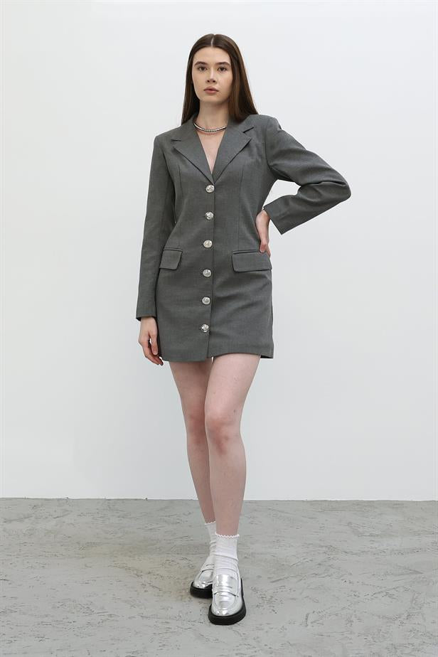 RYN Long Coat - Anthracite - Wauwatosa