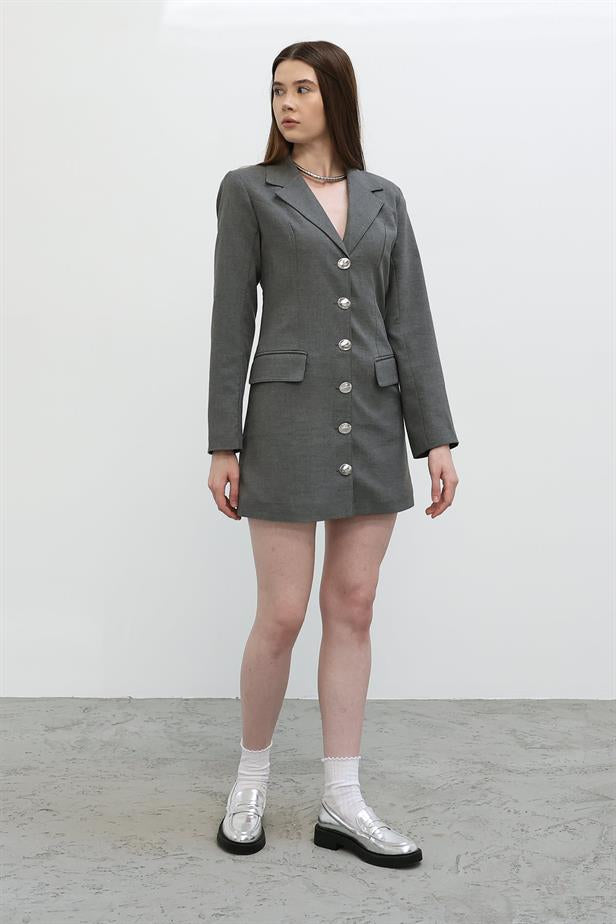 RYN Long Coat - Anthracite - Wauwatosa
