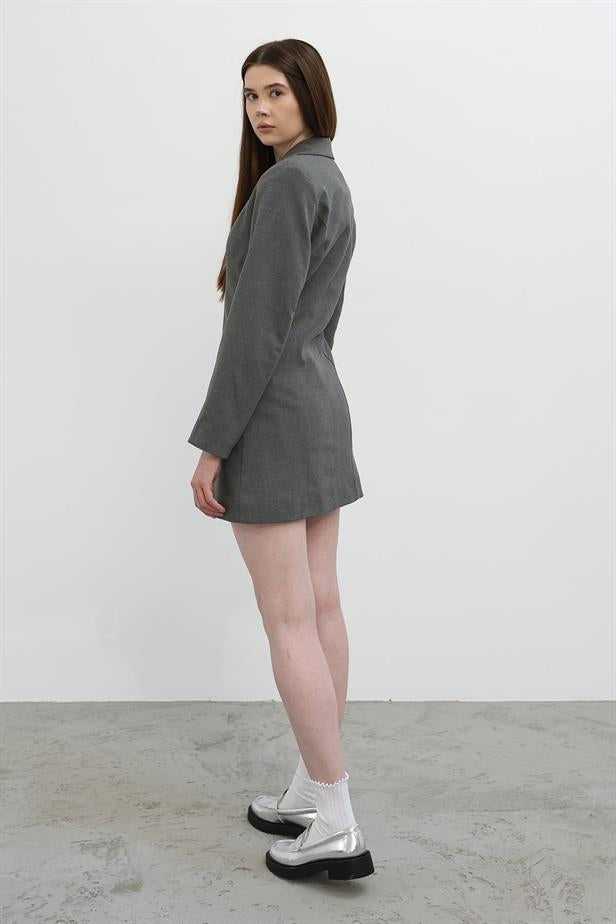 RYN Long Coat - Anthracite - Wauwatosa
