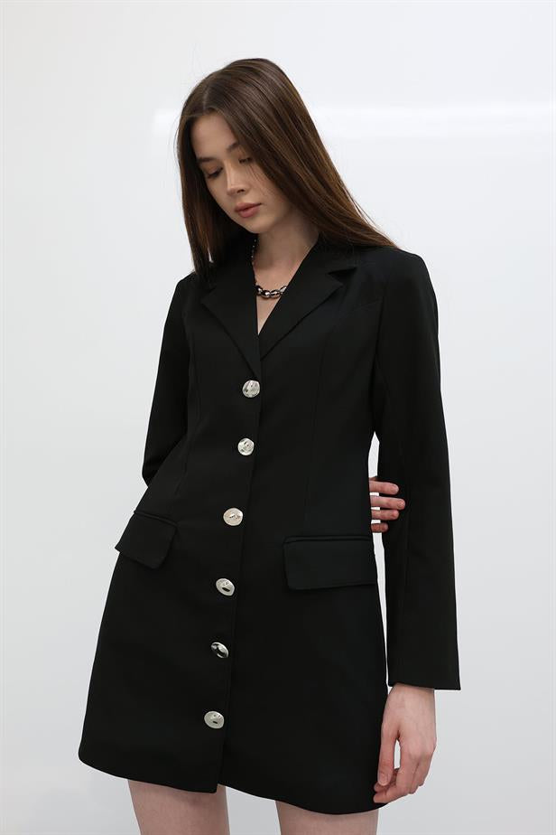 RYN Long Coat - Black - Lüdenscheid
