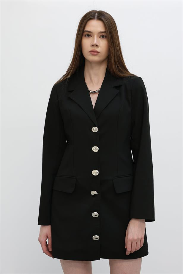 RYN Long Coat - Black - Lüdenscheid