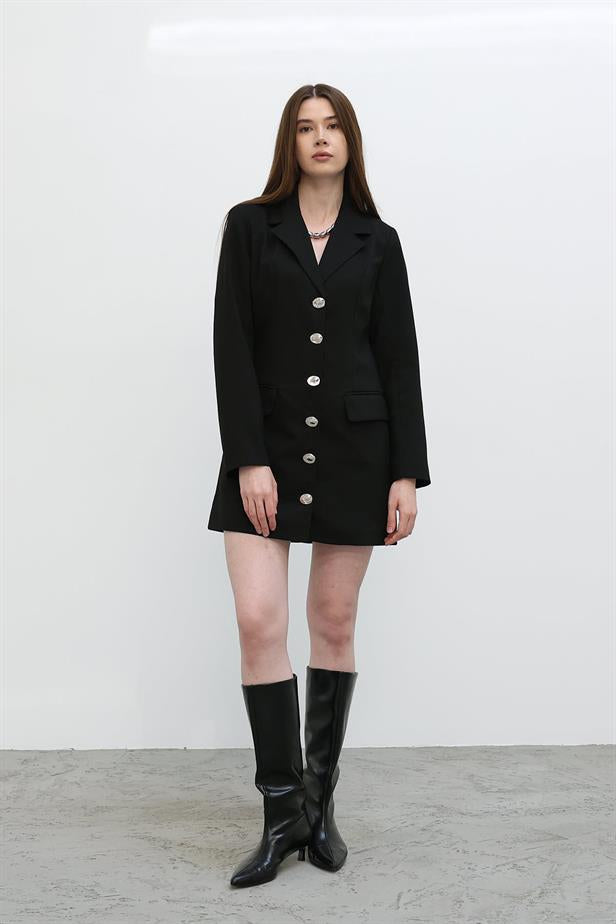 RYN Long Coat - Black - Lüdenscheid