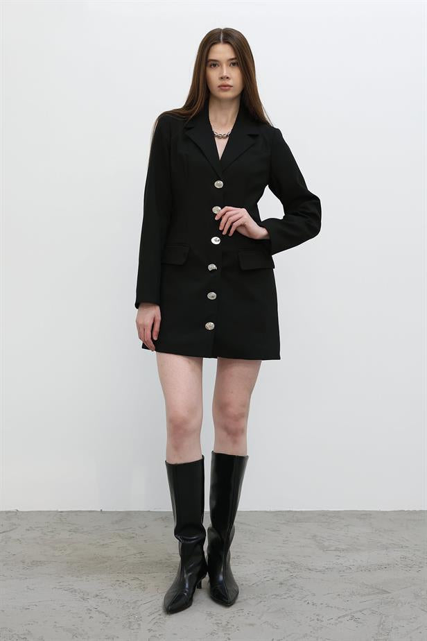 RYN Long Coat - Black - Lüdenscheid