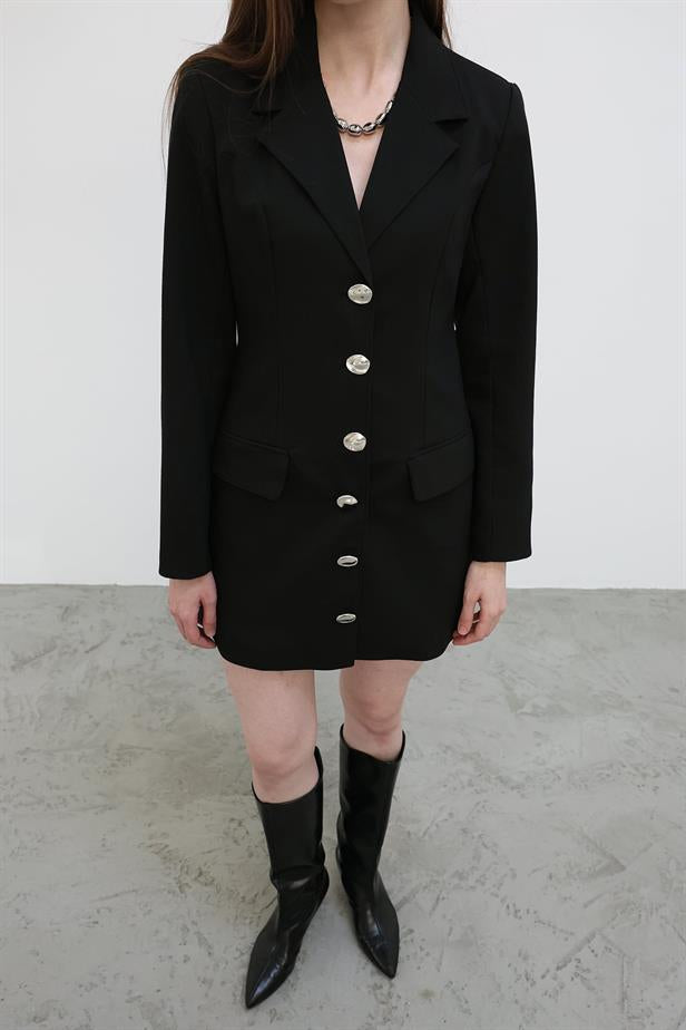 RYN Long Coat - Black - Lüdenscheid