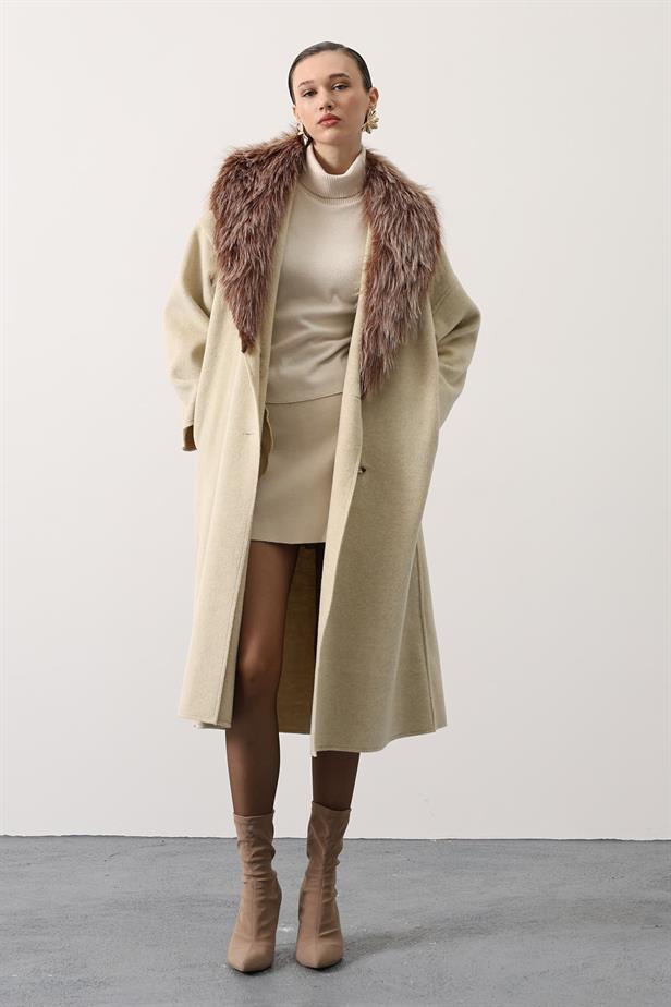 RYN long overcoat - Beige - Waiblingen