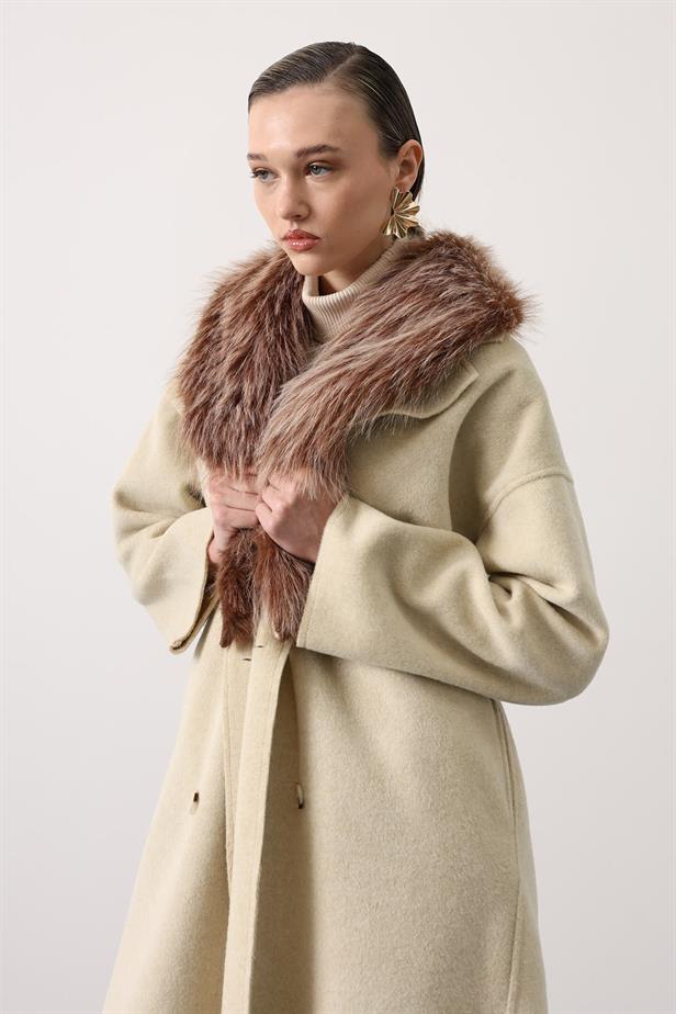RYN long overcoat - Beige - Waiblingen