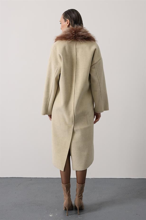 RYN long overcoat - Beige - Waiblingen