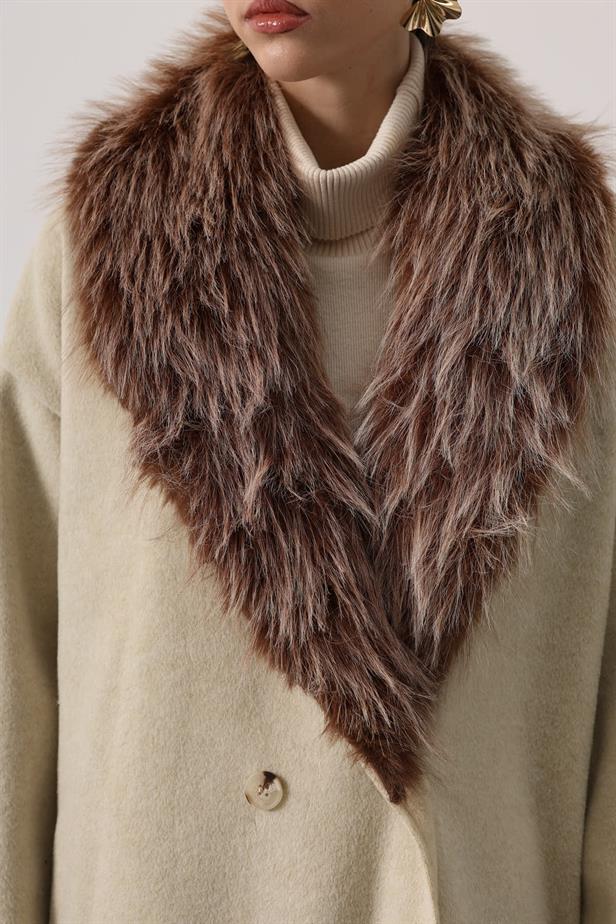 RYN long overcoat - Beige - Waiblingen