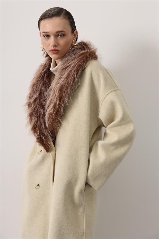 RYN long overcoat - Beige - Waiblingen