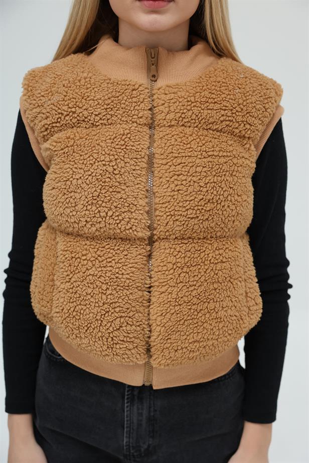 RYN WELSOFT VEST - Camel - Schwerin