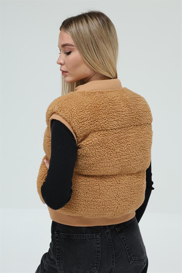 RYN WELSOFT VEST - Camel - Schwerin
