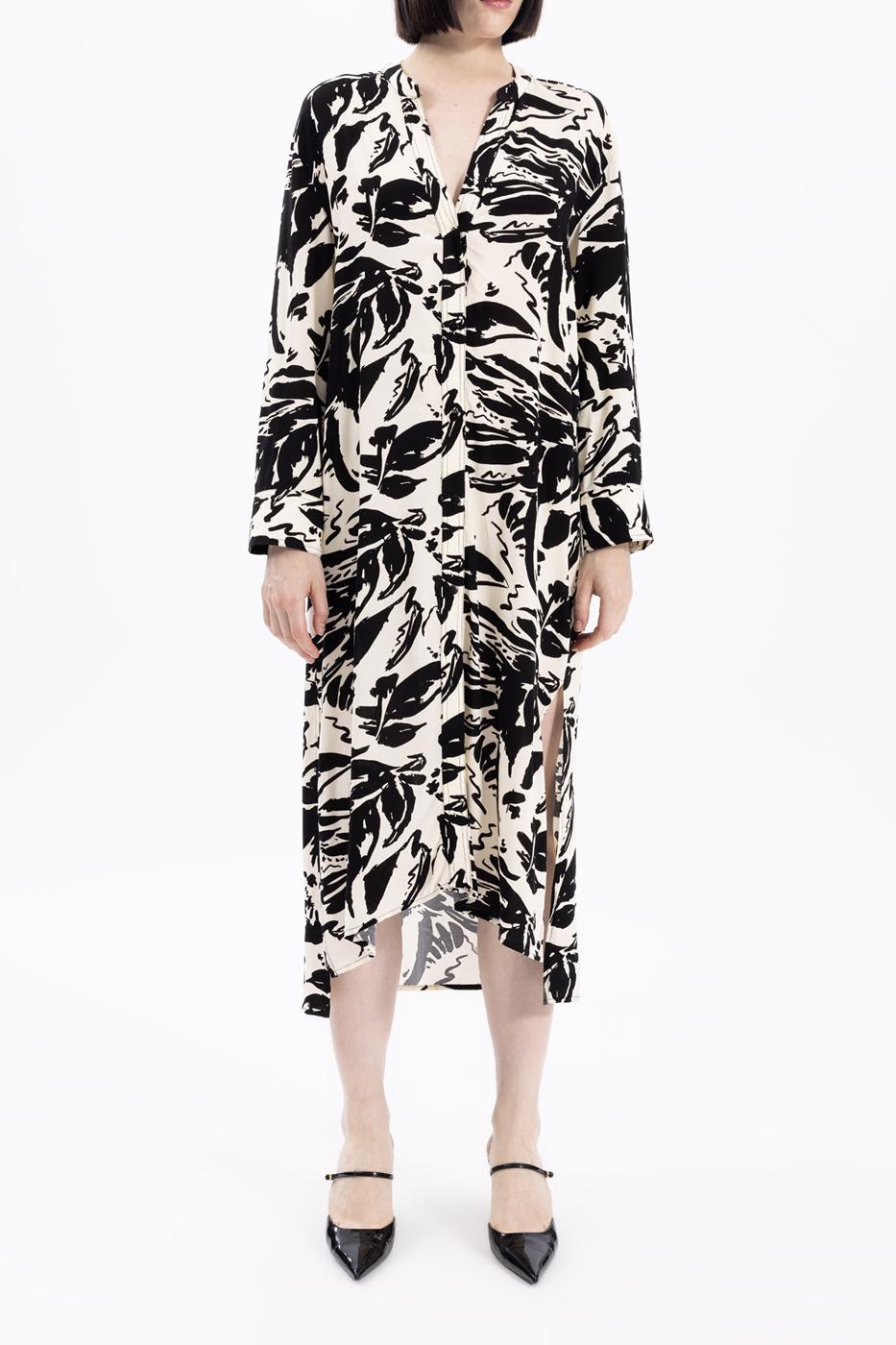 BSL Women Long Sleeve Printed Tunic Dress - Mesa