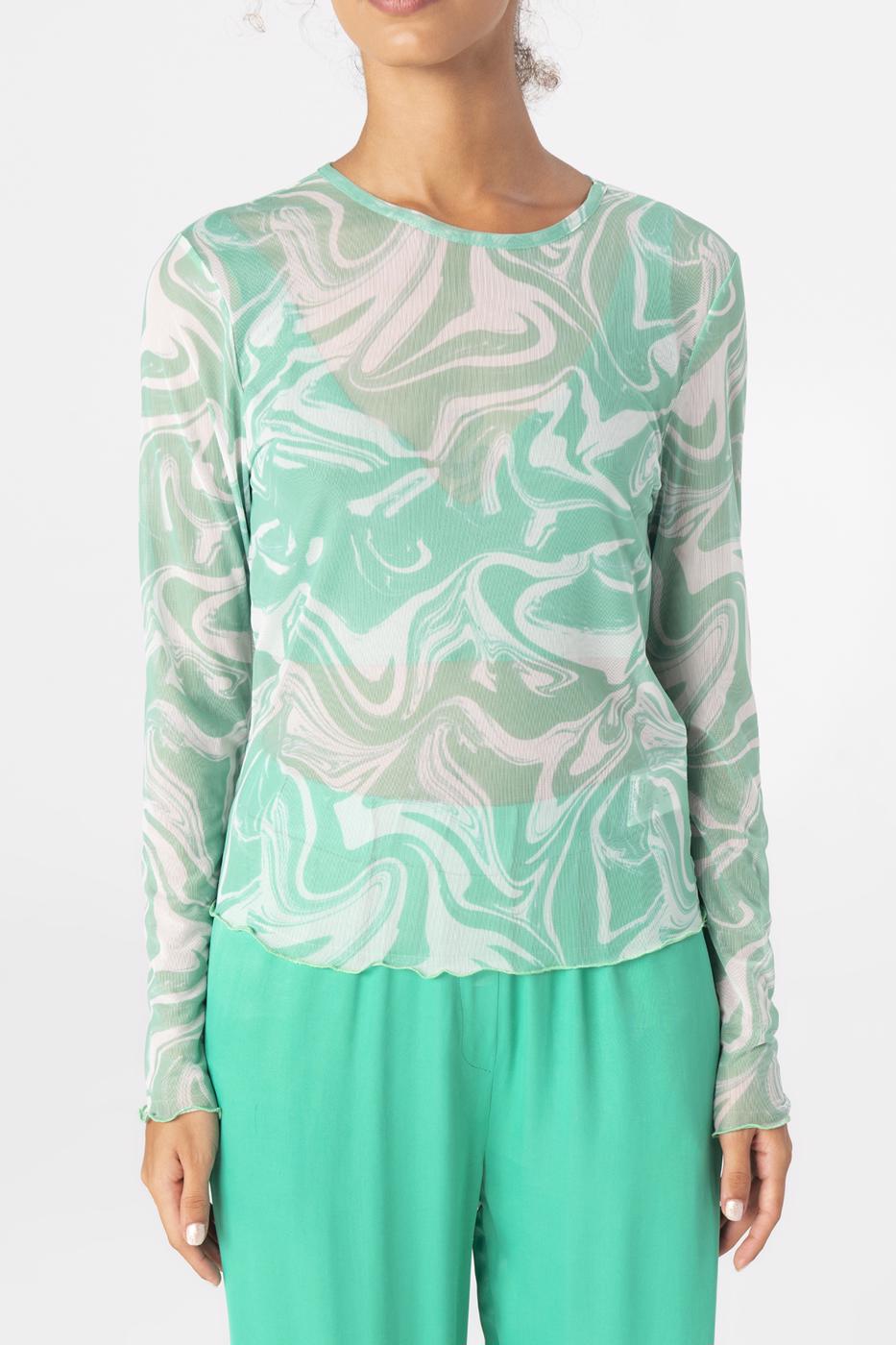 BSL Women Long Sleeve Tulle Body - Iguala de la Independencia
