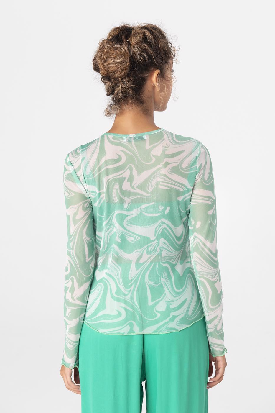 BSL Women Long Sleeve Tulle Body - Iguala de la Independencia